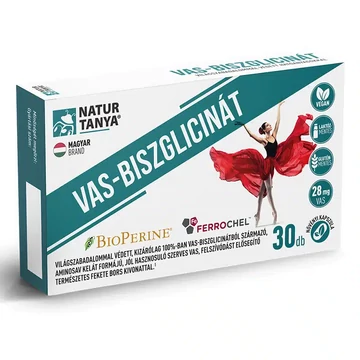 Natur Tanya Vas-biszglicinát kapszula 30db